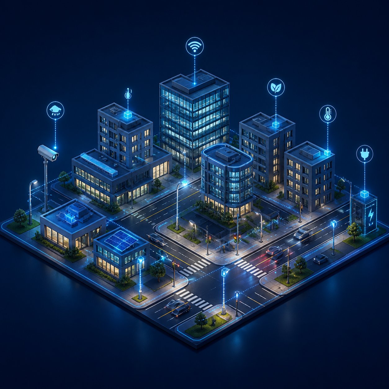 Connected smart city infrastructure